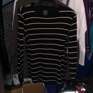 Gap, sweater, dark blue, worn during winter